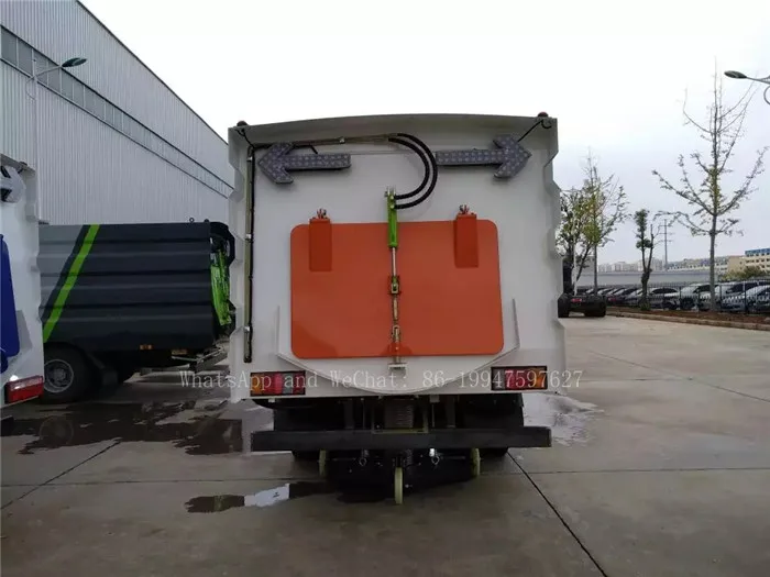 small sweeper truck