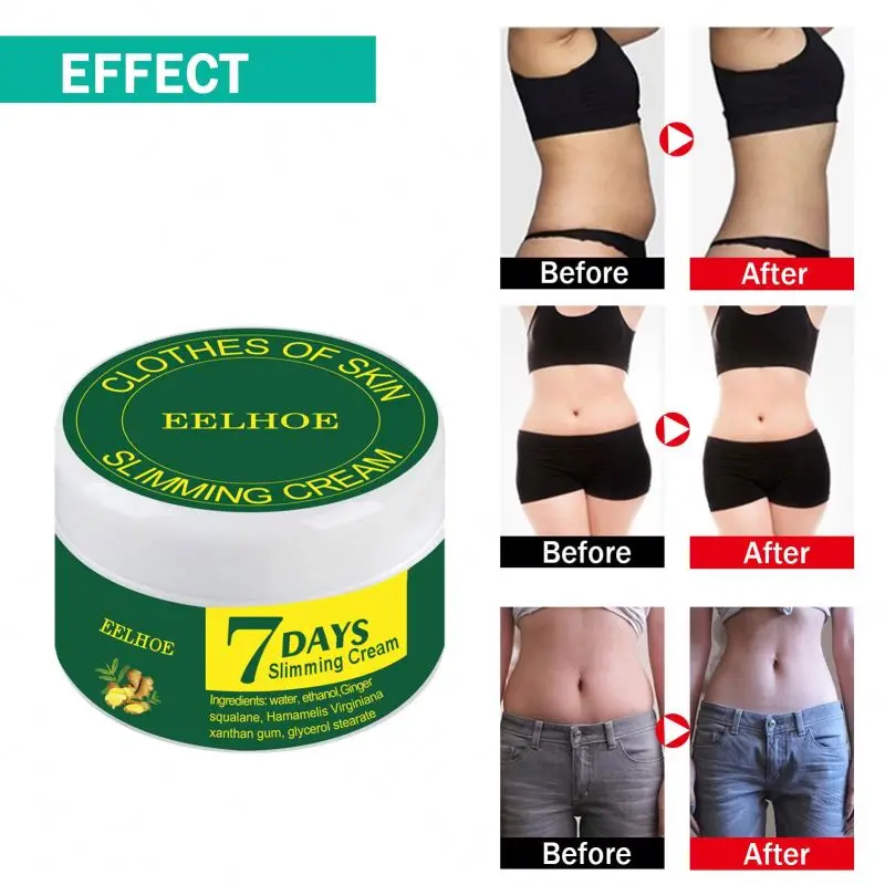 30ml Ginger Slimming Creams Leg Body Waist Effective Anti Cellulite Fat Burning 7 Days Weight Loss Slimming Firming Cream