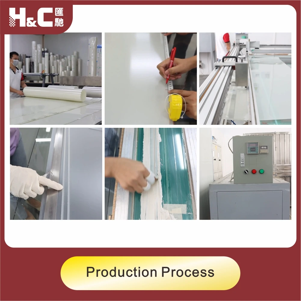 dimmable clear tempered glass low voltage privacy pdlc switchable smart film