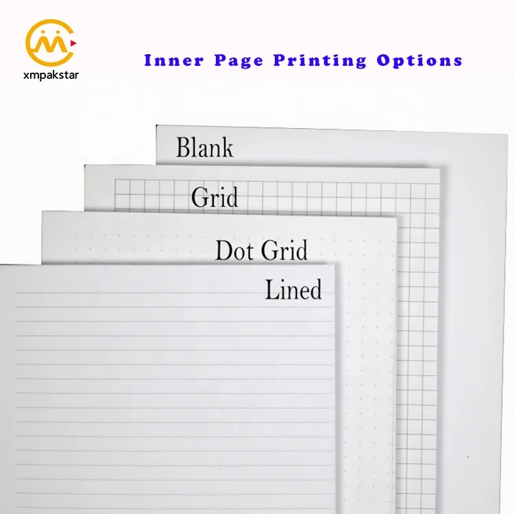 Wholesale custom recycled paper bulk sewn binding school exercise composition notebook A4