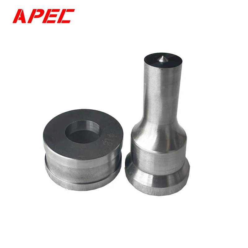 APEC Hydraulic Metal punching tools Stamps 10-40mm Round/Square Punch Die for punching machine