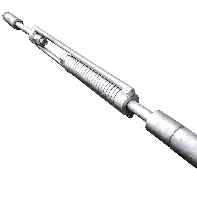 Steel Wire Rope Safety Barrier Meet EN1317 Standard NCHRP350 Rigging Screw End Terminals Connect Anchorage Device