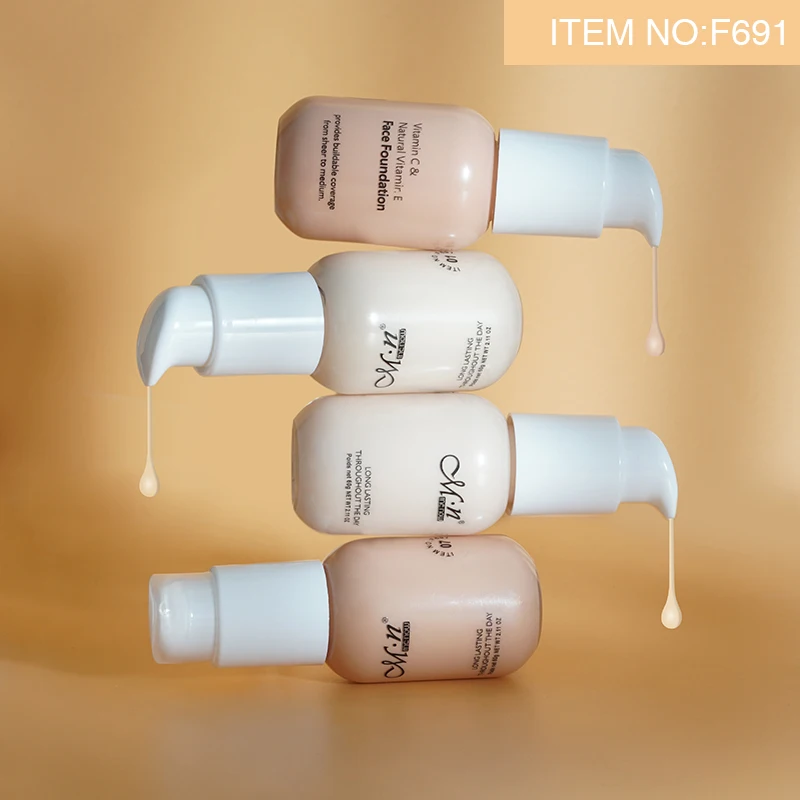 Menow F691 Face Makeup  HD Coverage Makeup Liquid Foundation
