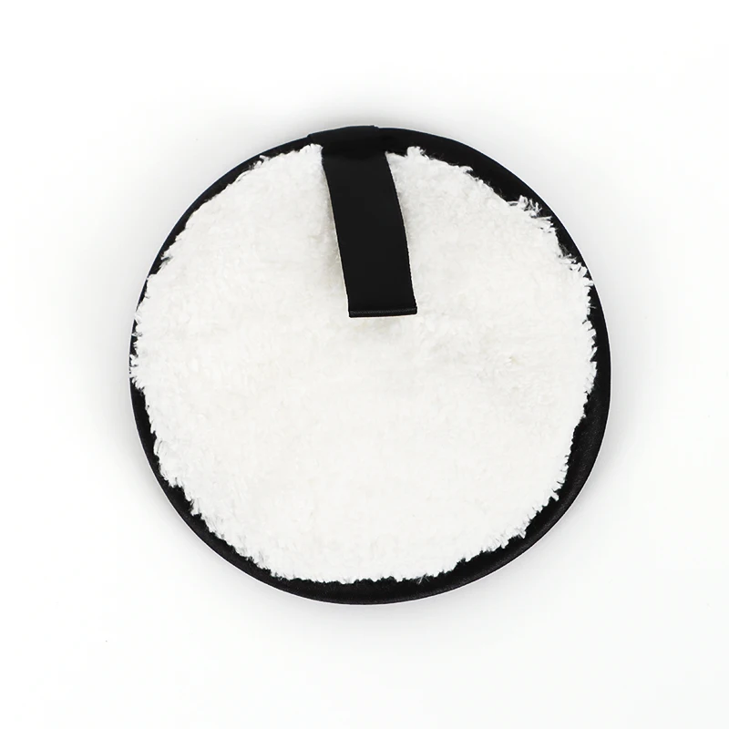 Reusable Eco Friendly Makeup Remover Pads Washable Microfiber Rounds Cleaning Puff For All Skin Types Daily Using Custom Label