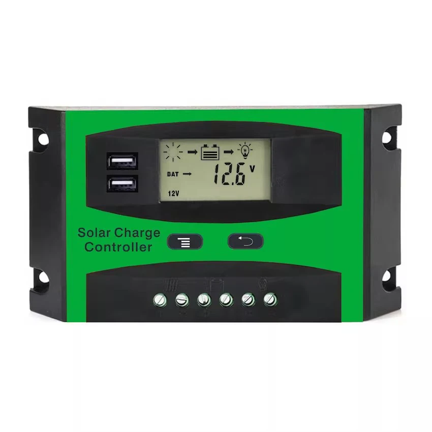Universal Green solar controller charger 12V 24V 10a/20a pwm wholesale solar battery charge controller