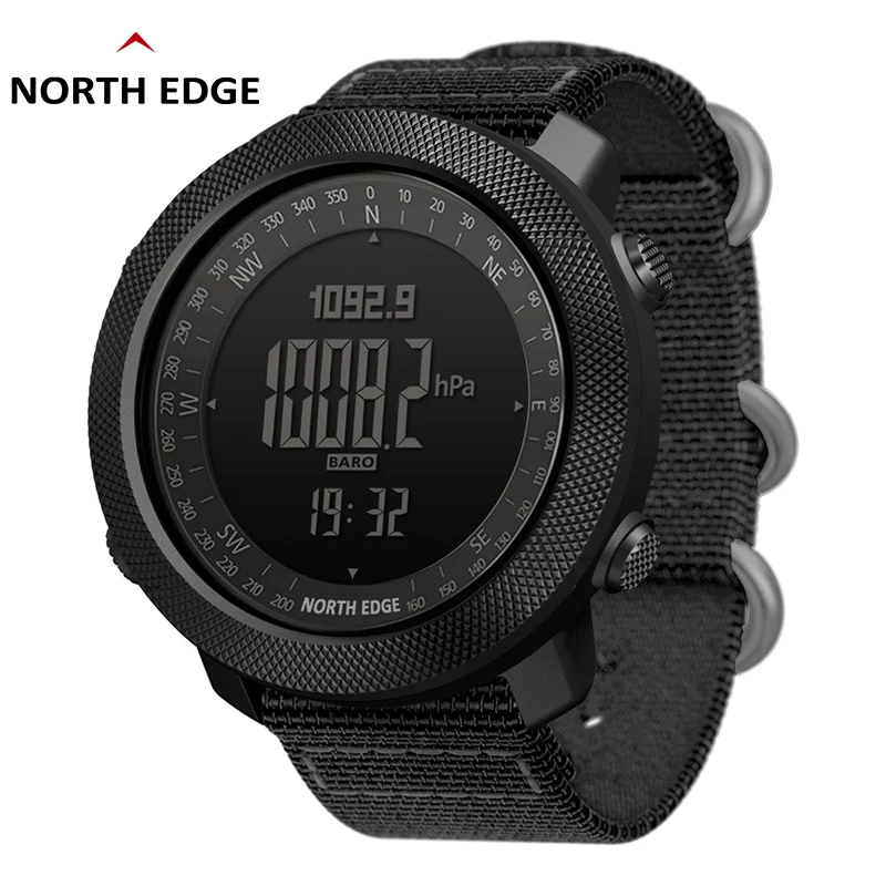 Новинка 2019 спортивные умные электронные часы NORTH EDGE апачи многофункциональные водонепроницаемые для