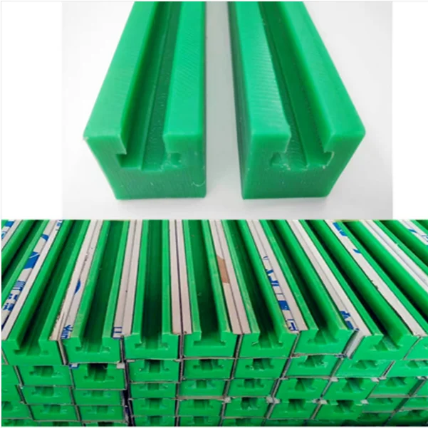 OEM manufacturer CNC machining green and wear-resistant UHMW plastic anti abrasion uhmwpe strips/UHMWPE parts