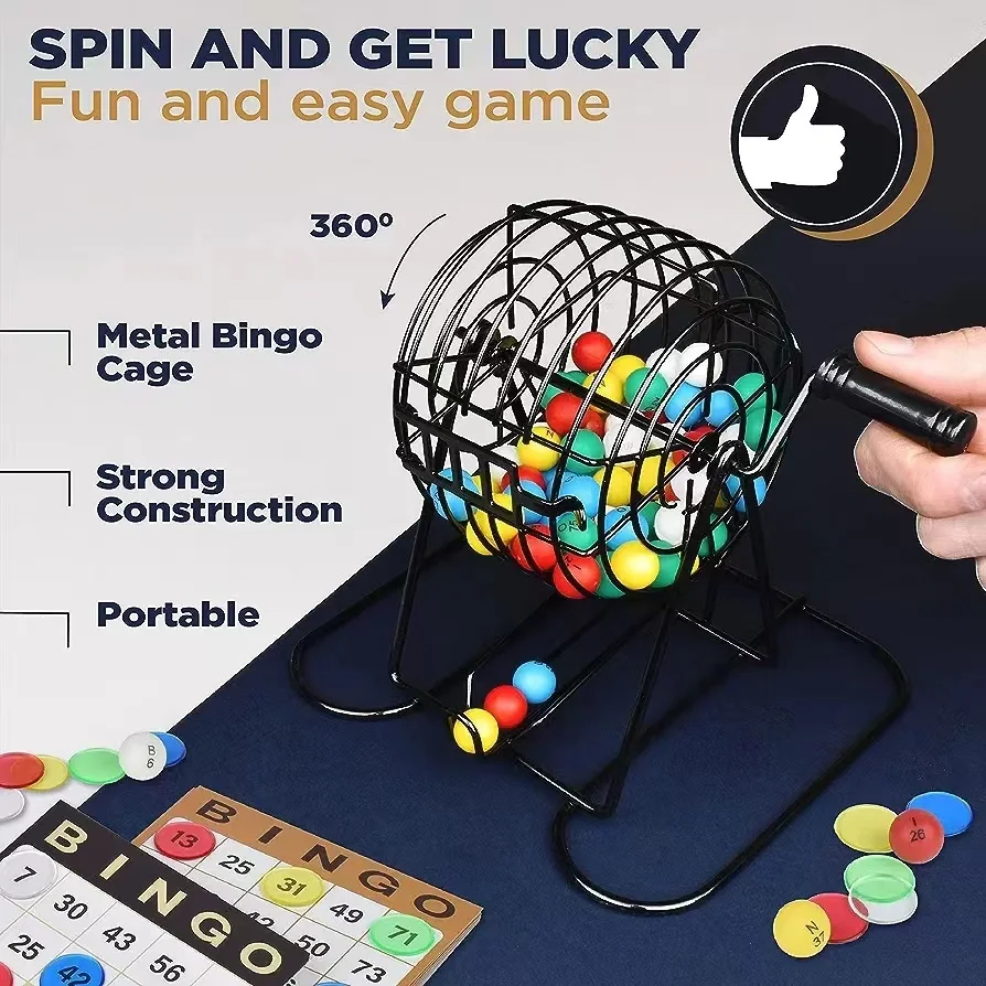 Wholesale Gambling Support customization Bingo Game Set Great Bingo Game Fun For The Entire Family And Friends