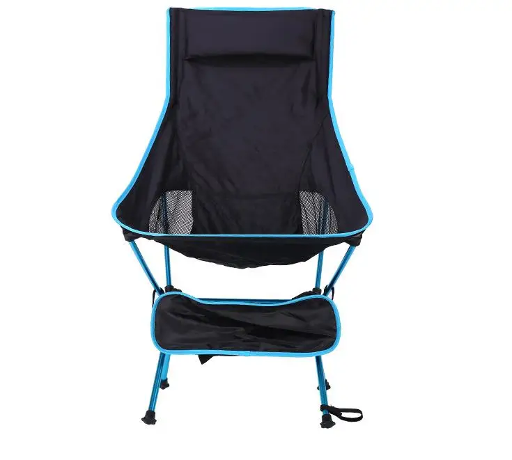 Foldable Lightweight Portable Outdoor folding camping Moon Chair For Camping Hiking and Traveling