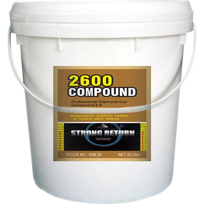 wholesale price 1 gallon car Professional Diamond Cut fast polish compound  for car code 2600
