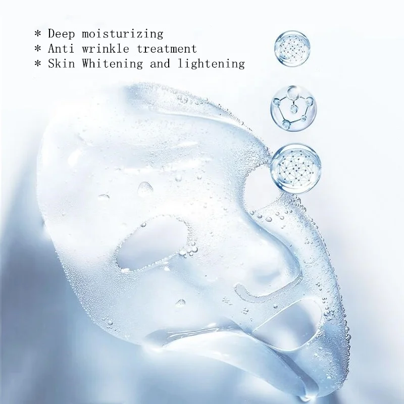 Nourishing Anti-wrinkle Hyaluronic Acid Clear Gel Collagen Crystal Face Facial Mask