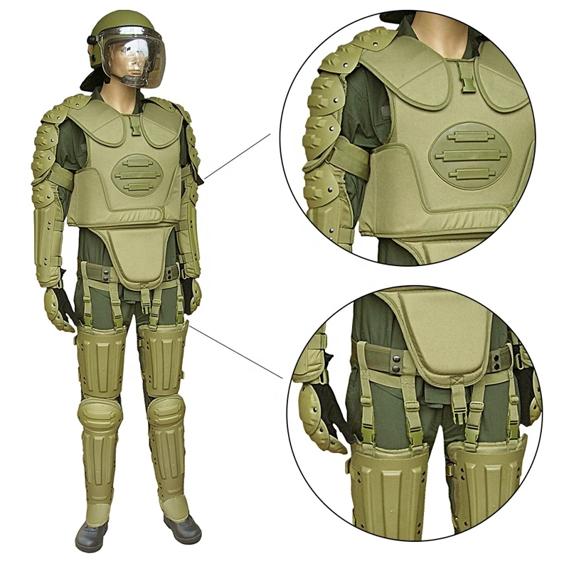 
Safe Equipment Stab Resistant Control Full Body Armor Paintball Equipment Protective Anti Riot 