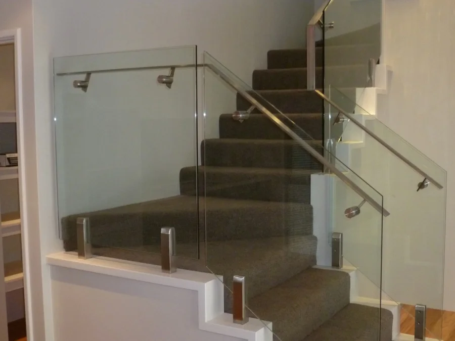 Steel Balcony Railing Balcony Fence Glass Accessories