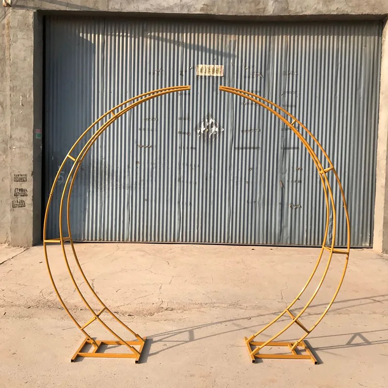 HOT SALE Metal arch wedding stand backdrop background stage props for wedding hotel events party decoration