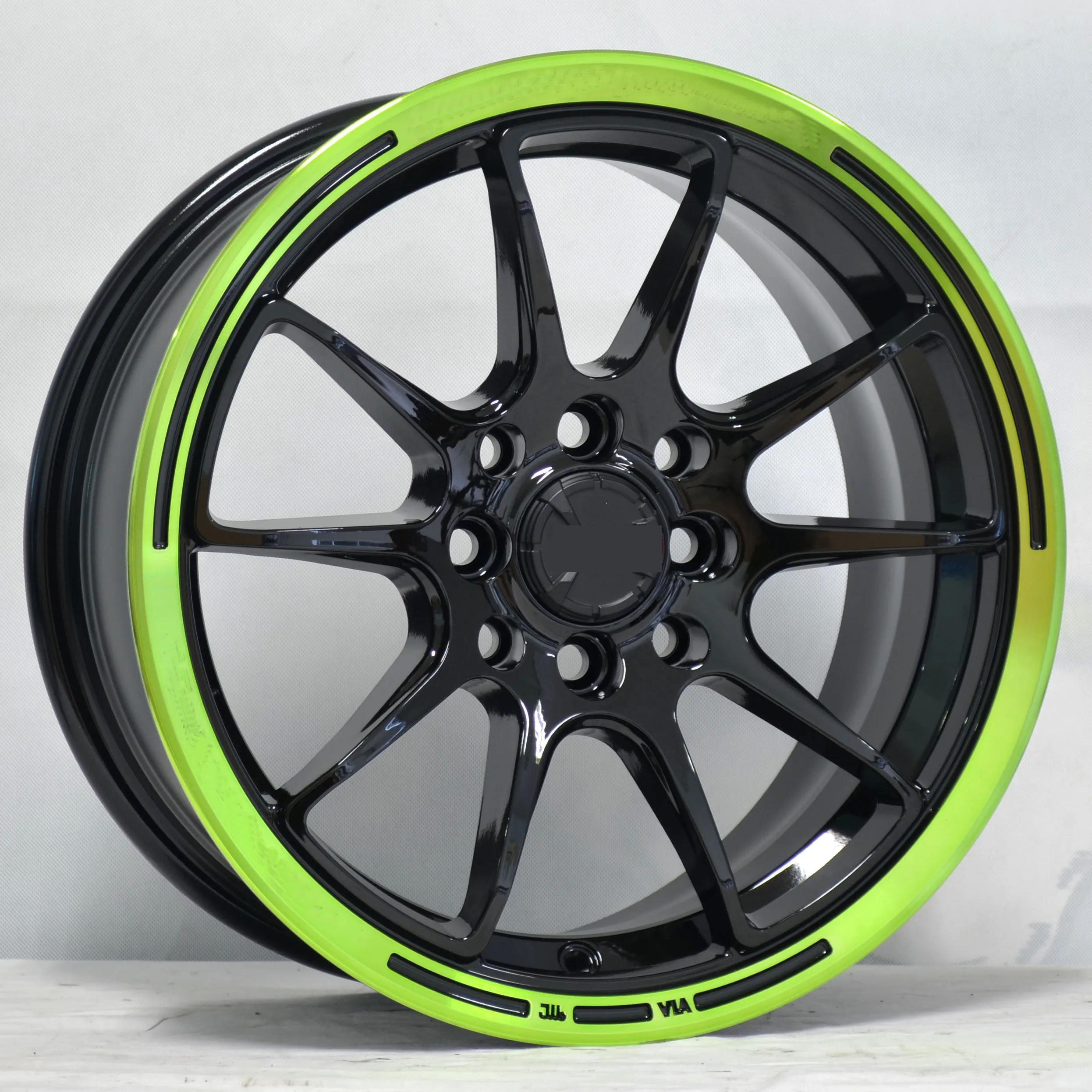 new design high quality 15  inch  alloy wheel rims pcd 4x100  4x114.3 for car