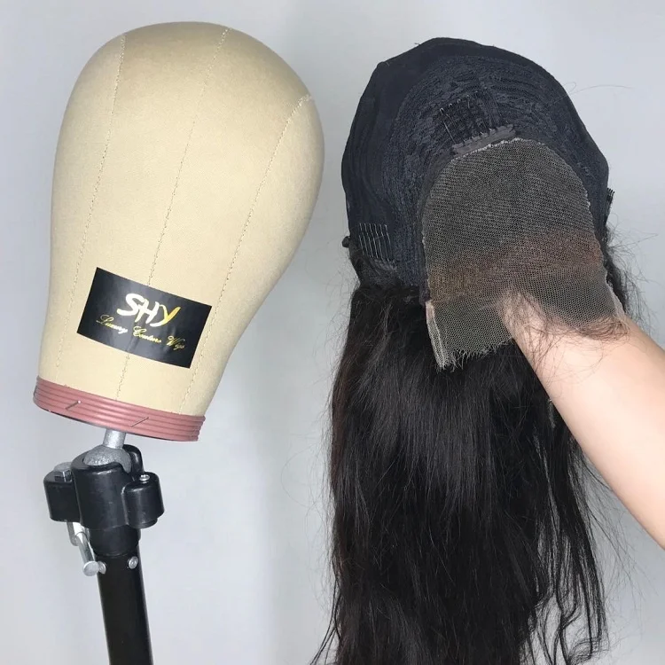 Wholesale 200% Density Closure Wig Ombre Color 99J Curly 22inch Long Brazilian Human Hair 5*5 Closure For Black Women