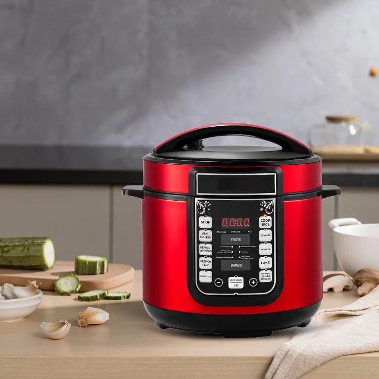  4L/5L/6L Electric Pressure Cooker with Certification Multifunctional Direct Manufacturer Stainless Steel Inner