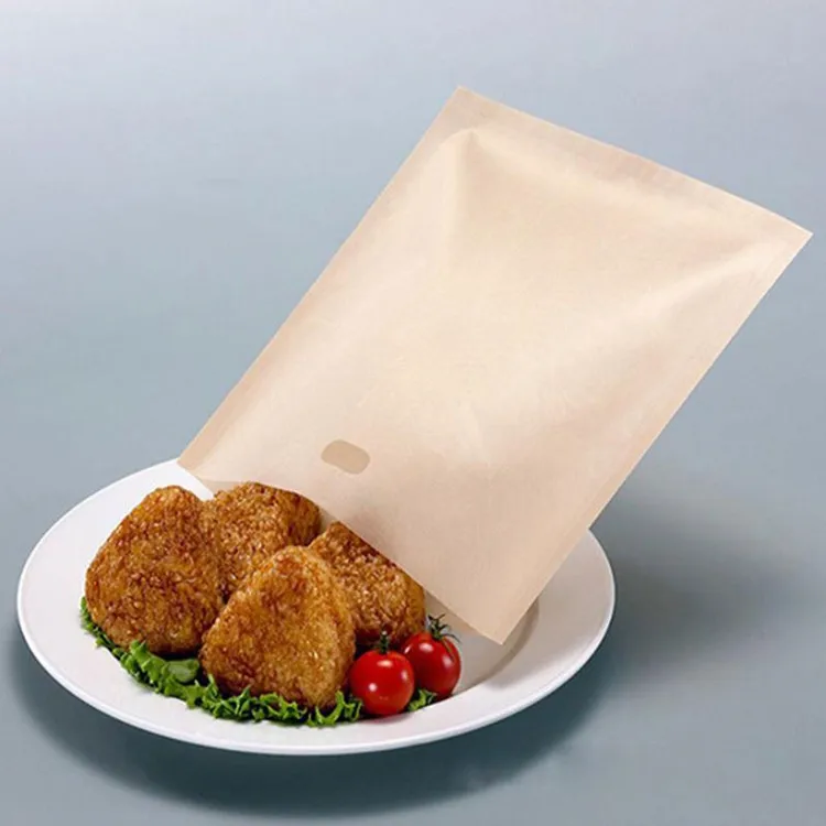 Household usage  food grade Toast Pocket with ptfe home baking cooking bread bag 17*19cm reusable sandwich bag
