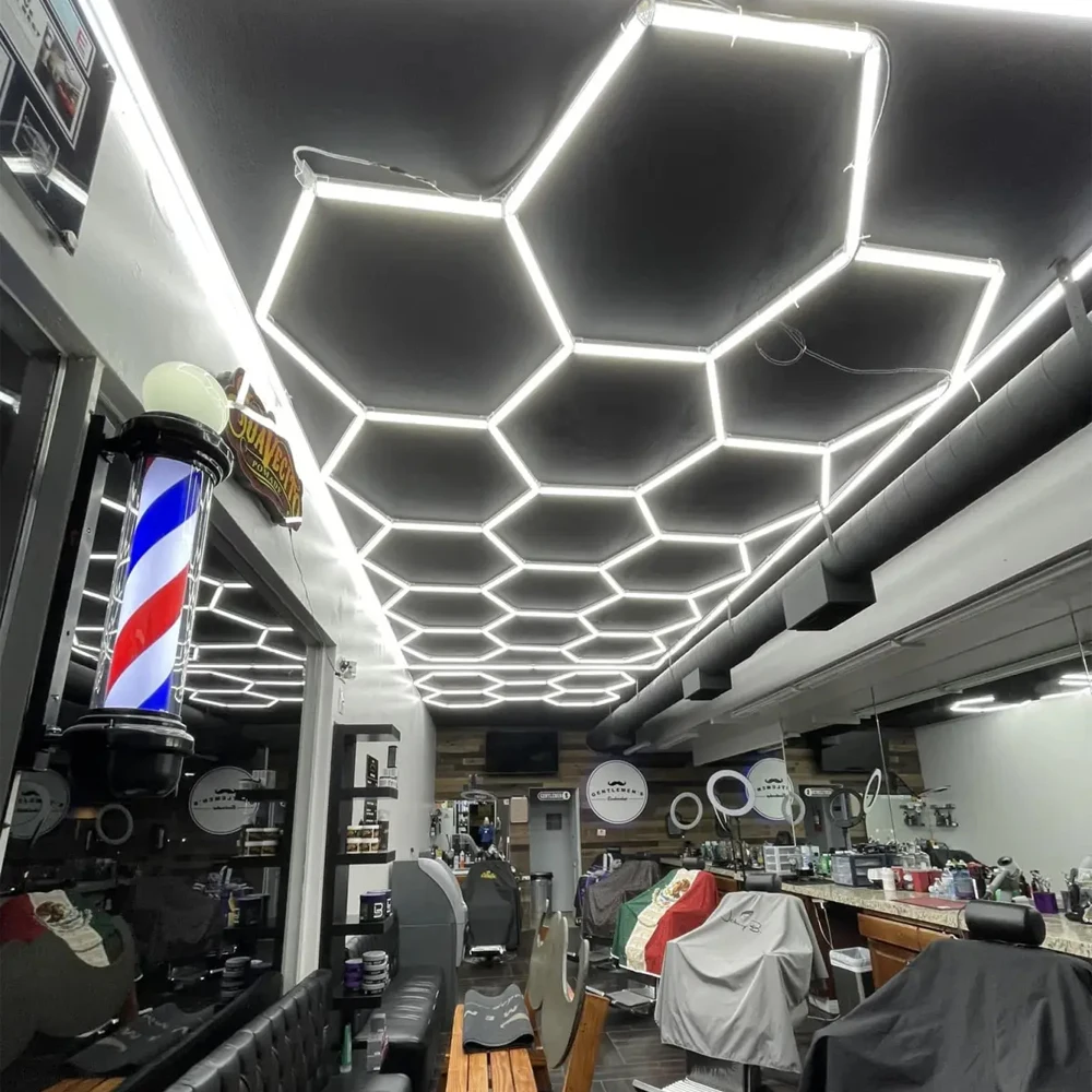 2024 New Honeycomb Ceiling Light Led Wash Lights Ceiling For Garage