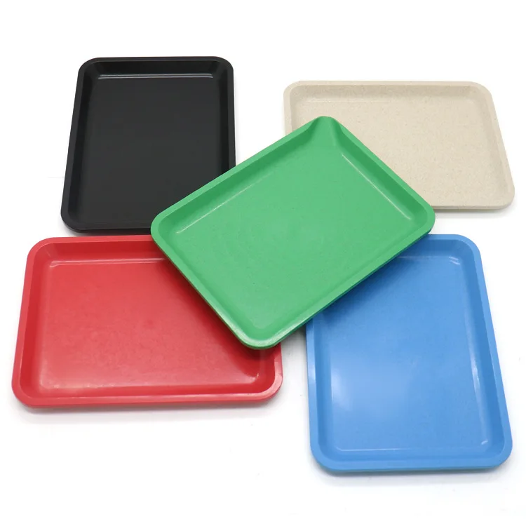 Custom Rolling Plates Biodegradable Rolling Tray for Easy Filling Herb Tobacco Tray