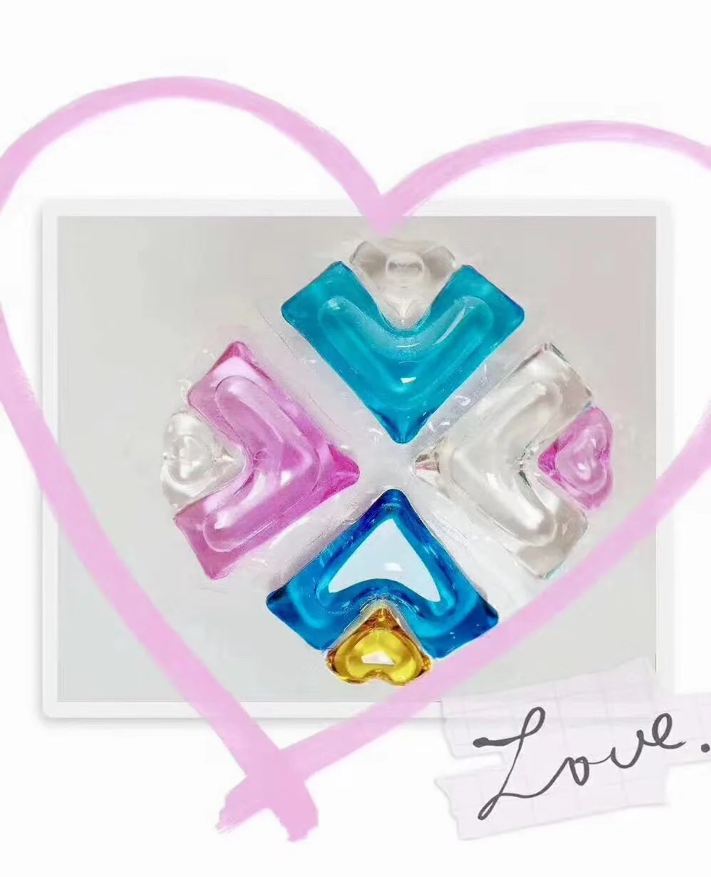 Light and elegant fragrance long lasting smell laundry detergent soap beads washing pods capsules washing machine cleaner pods