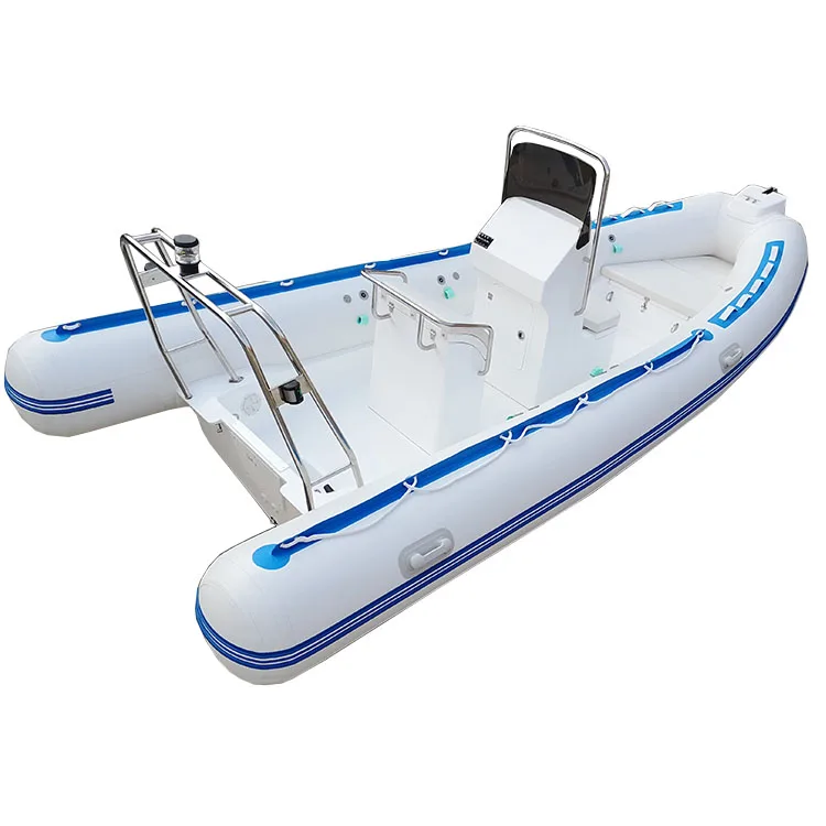 10-12 Person High-Speed Fiberglass Fishing Boat 5.4 Meters Fast Yacht for Surfing Manufactured by High-Speed Boat Manufacturer