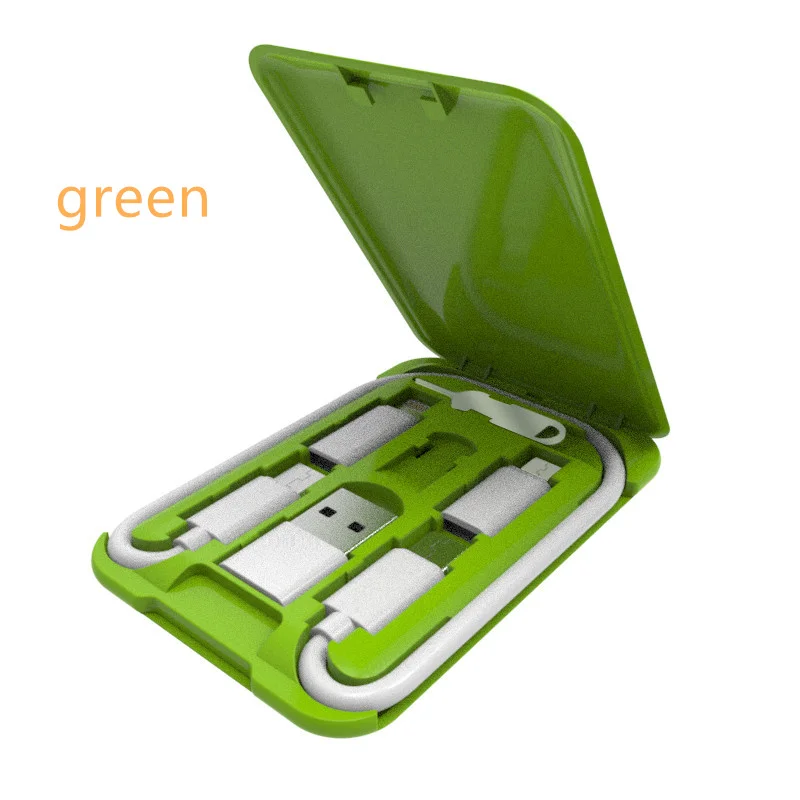 Прямая поставка 2021 6 в 1 USB зарядный кабель для Type C уникальный дизайн многофункциональная удобная зарядка телефона мужчин и женщин