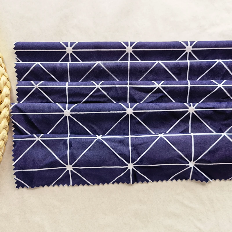 High quality single-sided crystal super soft printed lining, pillow shoes, baby clothes and other fabrics