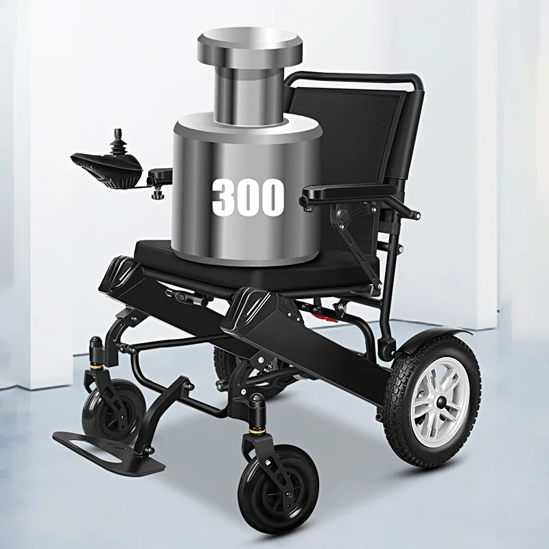 Electric Wheelchair Intelligent Automatic Portable Folding Elderly Mobility Scooter For The Elderly