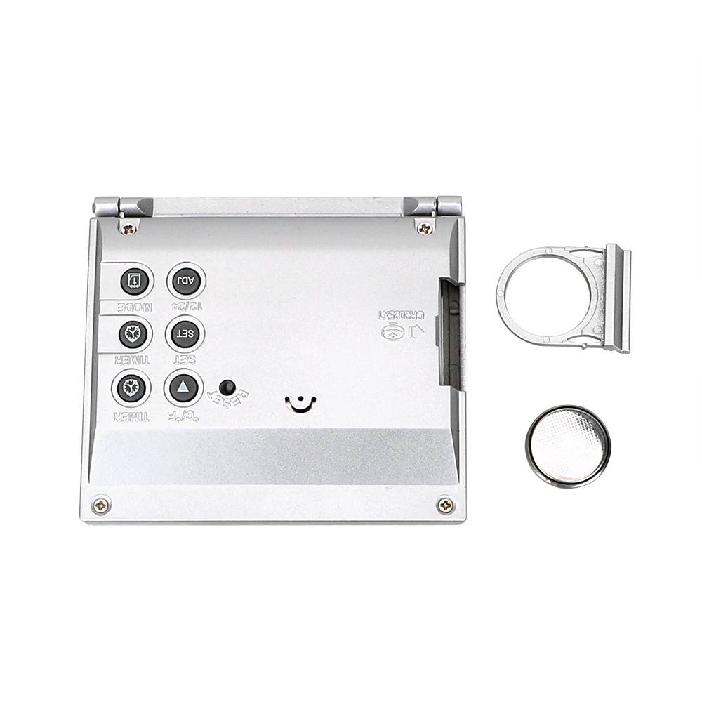 Foldable Electronic Digital Watch Clock Daily Alarm Time Date Temperature Timer Portable Lcd Desk Clock Home Decor