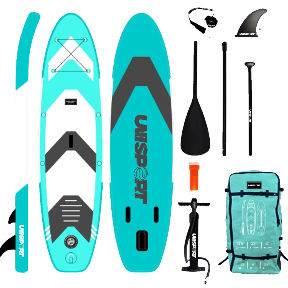 Unisport Customized Carbon Fiber SUP Paddle Small Paddle Board Paddle Board Boat