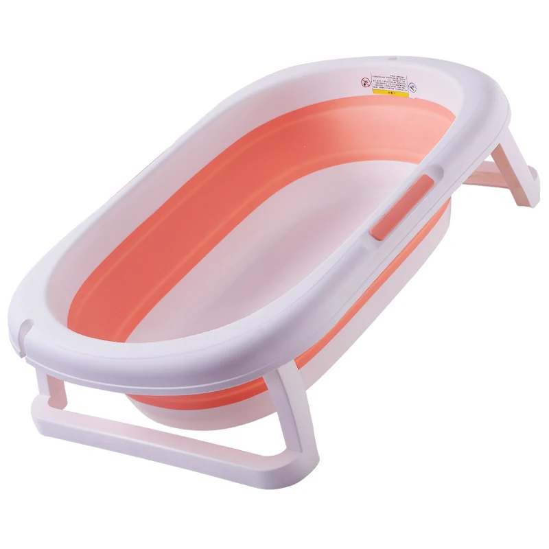 New Style Collapsible Portable Folding Foldable Baby Bathtub Products Newborn Plastic Cheap Bath