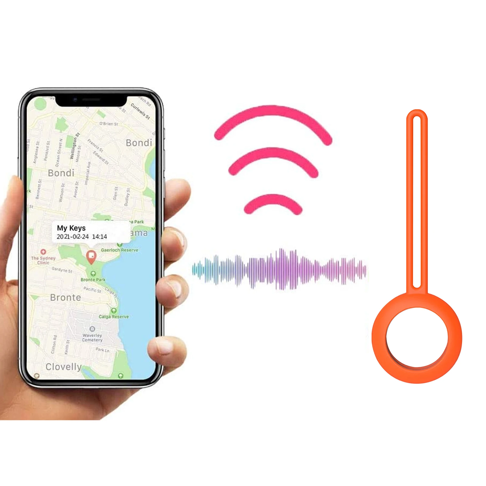  Силиконовый чехол для переноски с защитой от царапин защитный Apple Airtag аксессуары