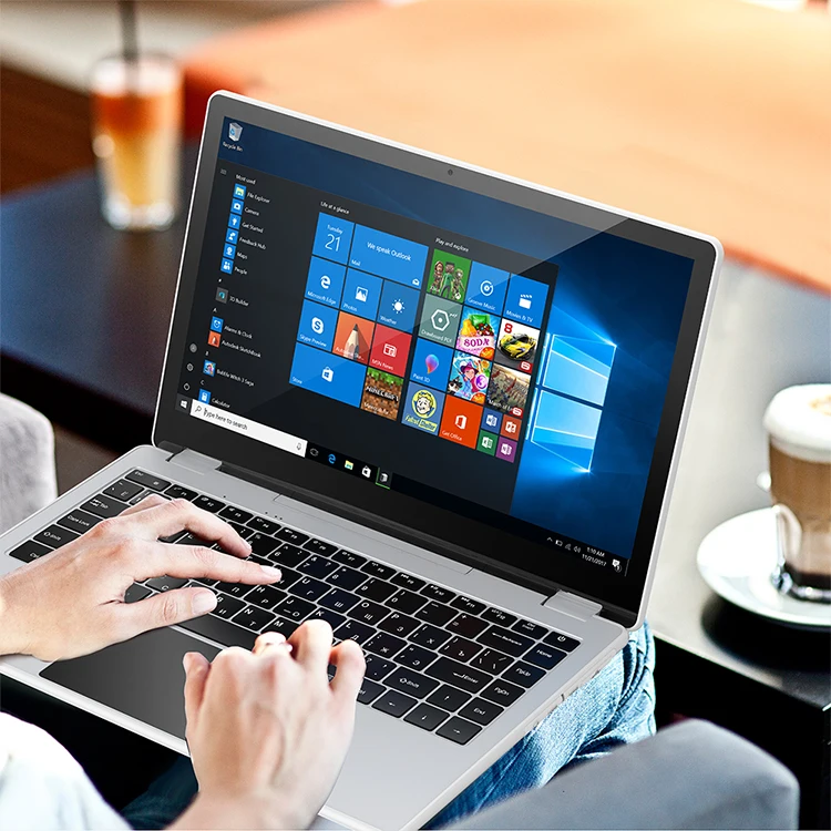 Foldable ram 4gb rom 128gb Yoga netbook laptop 11.6 inch CPU intel N4120 computadorasr 1080*1920 IPS touch screen computer pc