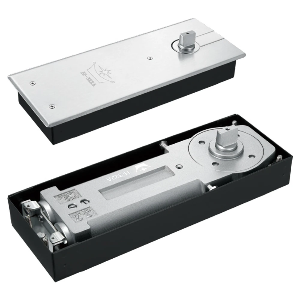 Combination Sale Fitting For Glass Door Handle Concealed Hydraulic Automatic Floor Spring