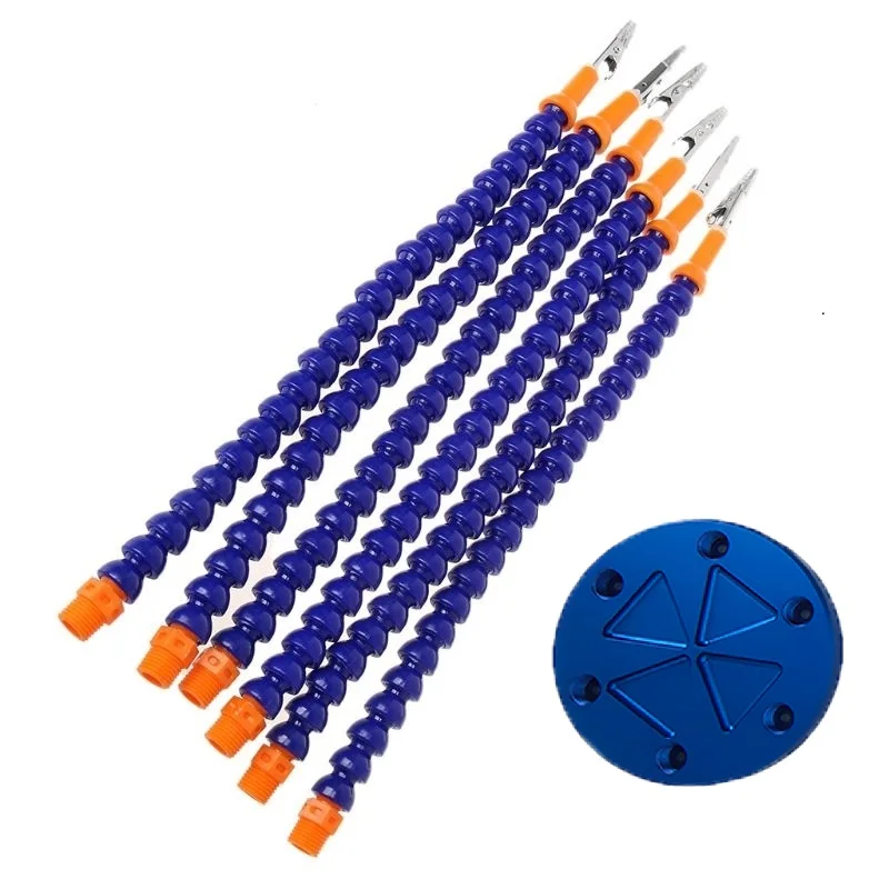 Soldering Helping Hand Third Soldering 6 Claw Flexible Arm Soldering Iron Holder PCB Welding Repair Tool Soldering Station
