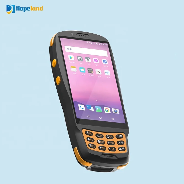 Hopeland Temperature Measurement nfc pda handheld android 9 NFC RFID Read and write 4G smart mobile pda