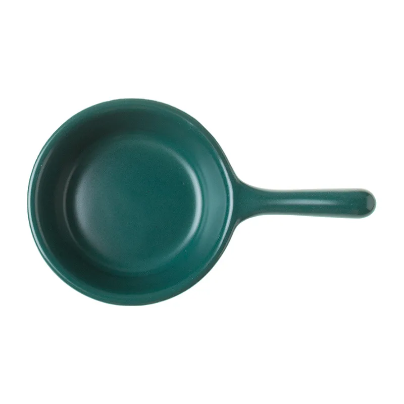 Porcelain Salt Dish Set Hot Pot Seasoning Soy Chili Sugar Sauce Plate With Handle Ceramic 4/5 Inch  Dishes For Home And Kitchen