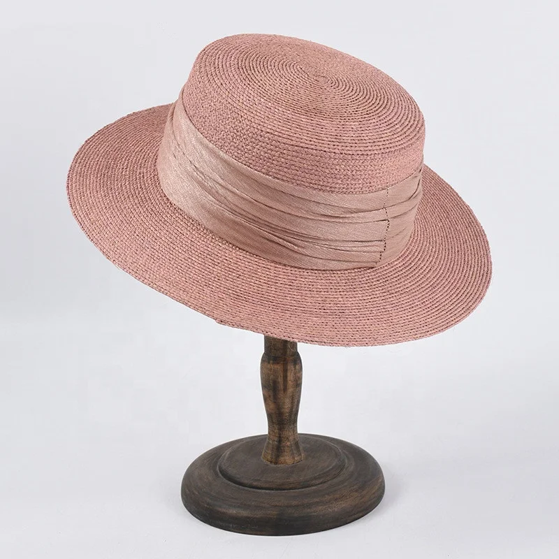 Customize Luxury Colourful Raffia Straw Fashion Lady Women Hat for Summer Sun Screen