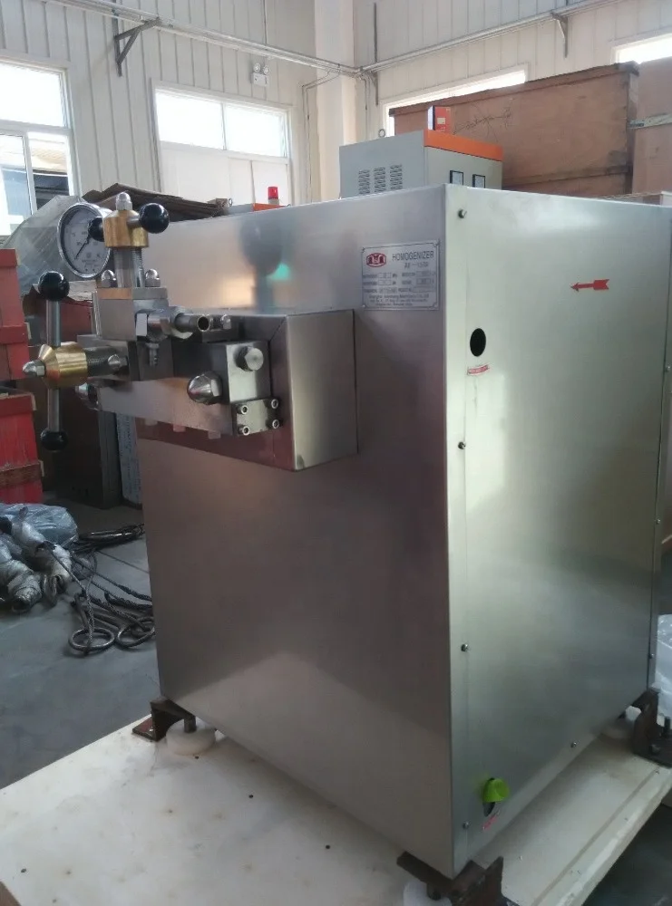Food industry use 1500L/H high pressure homogenizer machine for milk