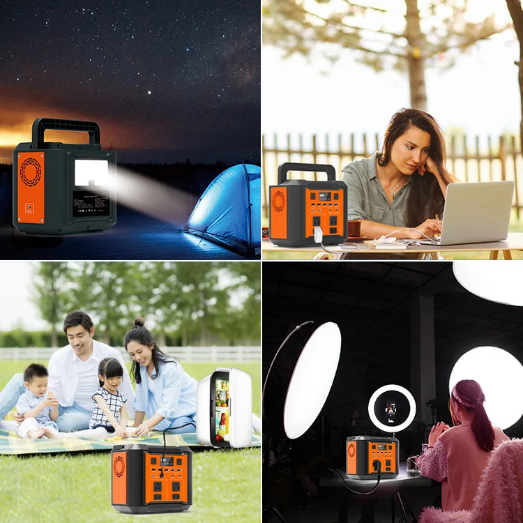 1800W 800Wh 800W 220V Solar System High Speed Laptop Family Computer Supplies Generator Ups Portable Power Station