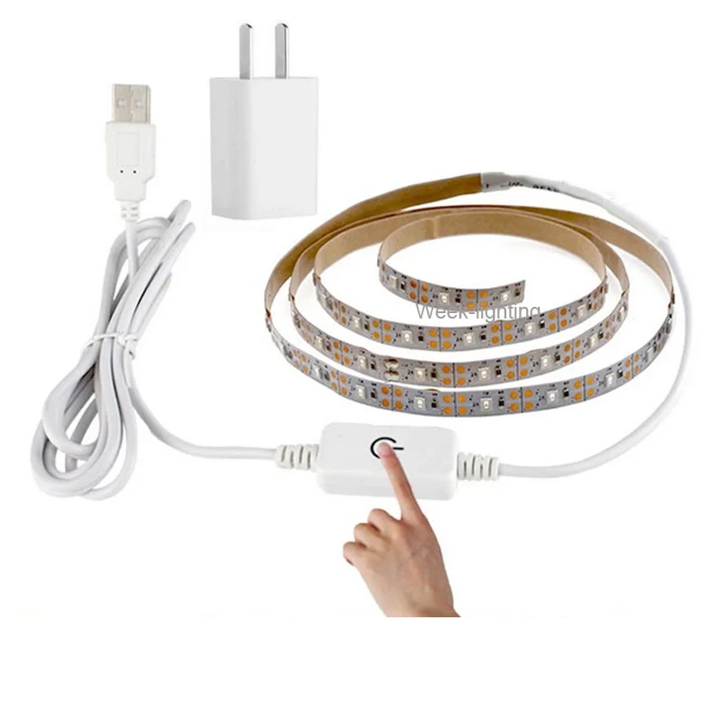 СВЕТОДИОДНАЯ лента SMD 2835 5 В USB гирлянда Рождественские огни светодиодное освещение для комнаты ТВ подсветка Декор декоративная лампа Yeelight