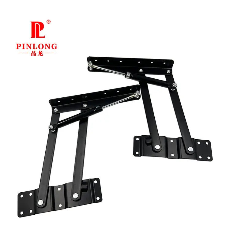 Pinlong Furniture Accessories Furniture Hardware Lift Up Spring Coffee Table Hinge Folding Table Mechanism