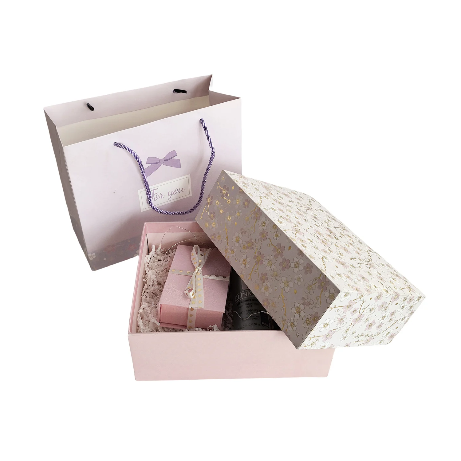 Personalised Custom Luxury Cardboard Creative gift box portable wedding souvenir gift packaging paper box