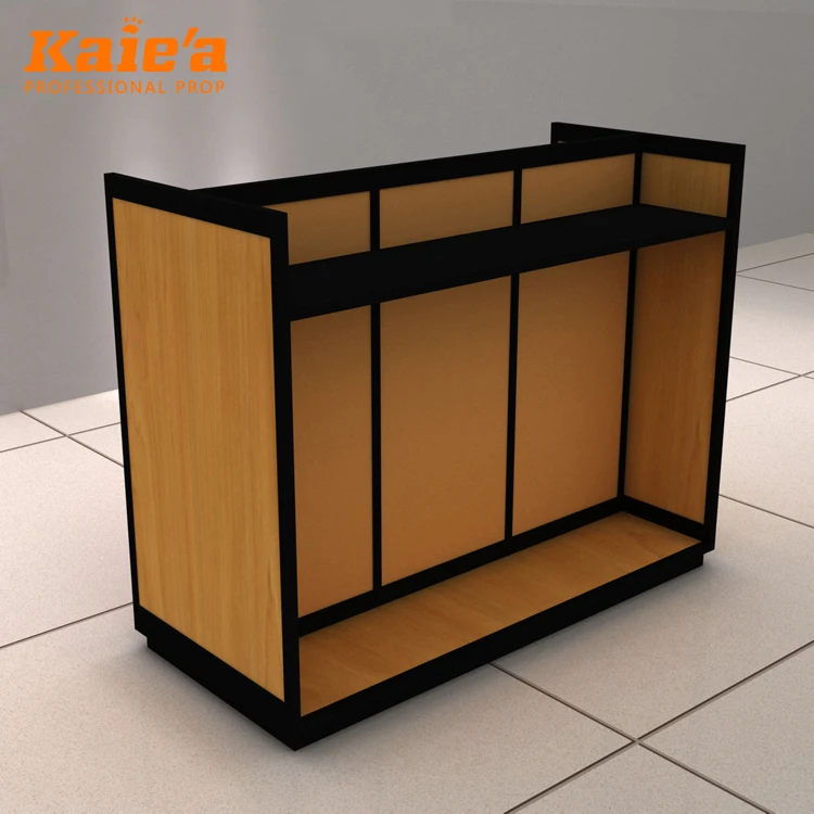 Customized Garment Display Rack Wood Clothes Shelf For Boutique Clothe Store Clothing Rack
