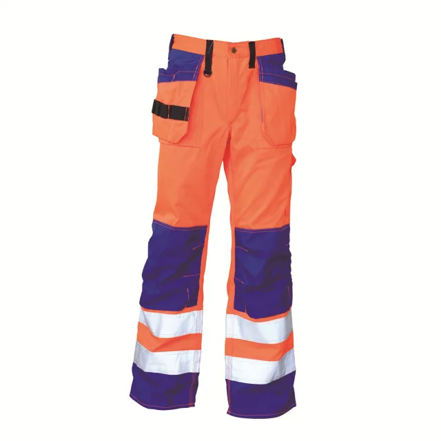 Рабочая одежда штаны Hi Vis 70/30 TC инструмент для брюк наколенники рабочие брюки