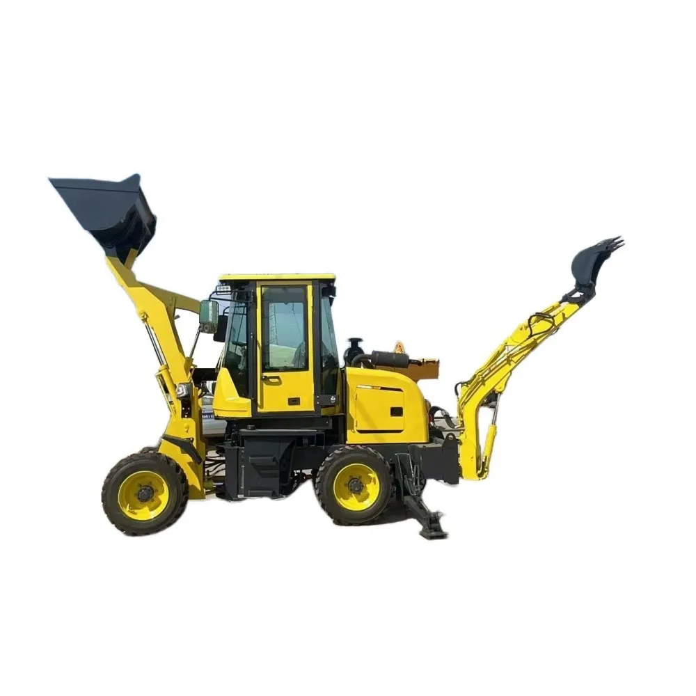 Manufacturer 4x4 Back hoe Loader Excavator Loader China Wheel Mini Backhoe Loader with Cheap Price.