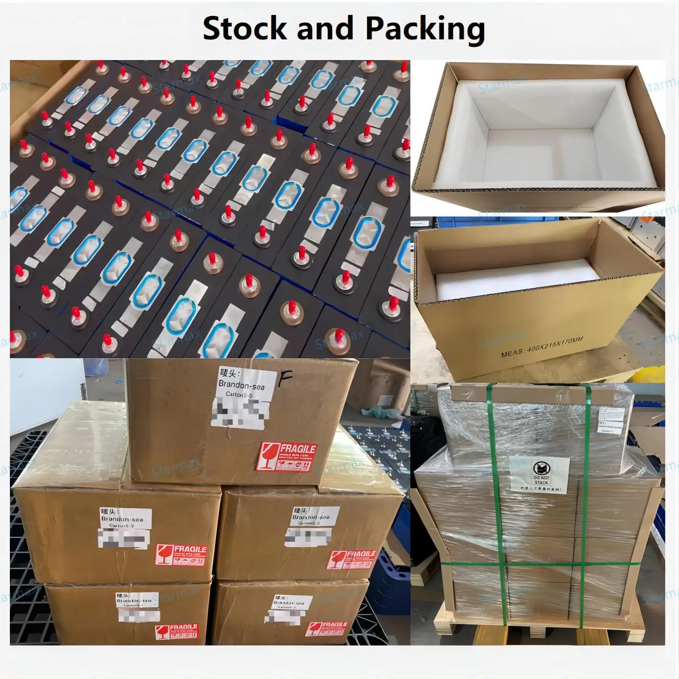 Starmax Catl 3.7V 158Ah Nmc 811 Battery Lithium Fast Charging Capability Prismatic Ncm Rechargeable  Electric Vehicles Battery