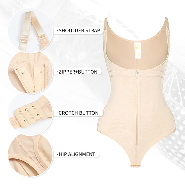 China factory hot selling  fajas colombianas padded slimming body shaper for women