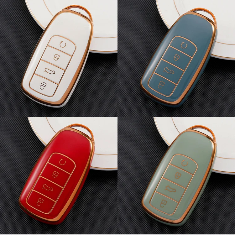 Intelligent Smart Remote Key No blade 4A Chip 433Mhz  3B Keyless Car Key  Cover for Chery Tiggo 7 Plus 8 Plus